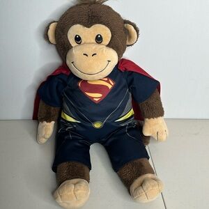 Build a bear monkey with Superman outfit